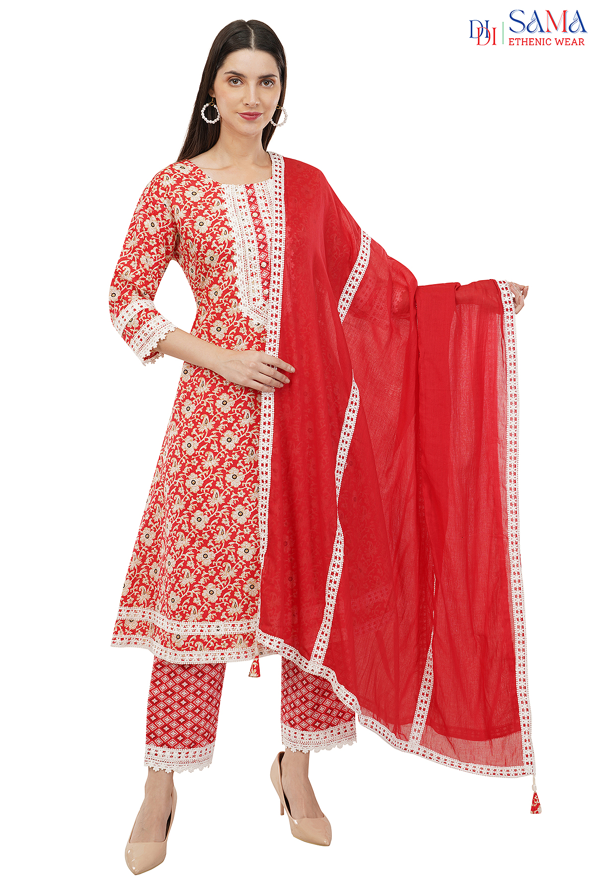 Kurti Set Flower Print