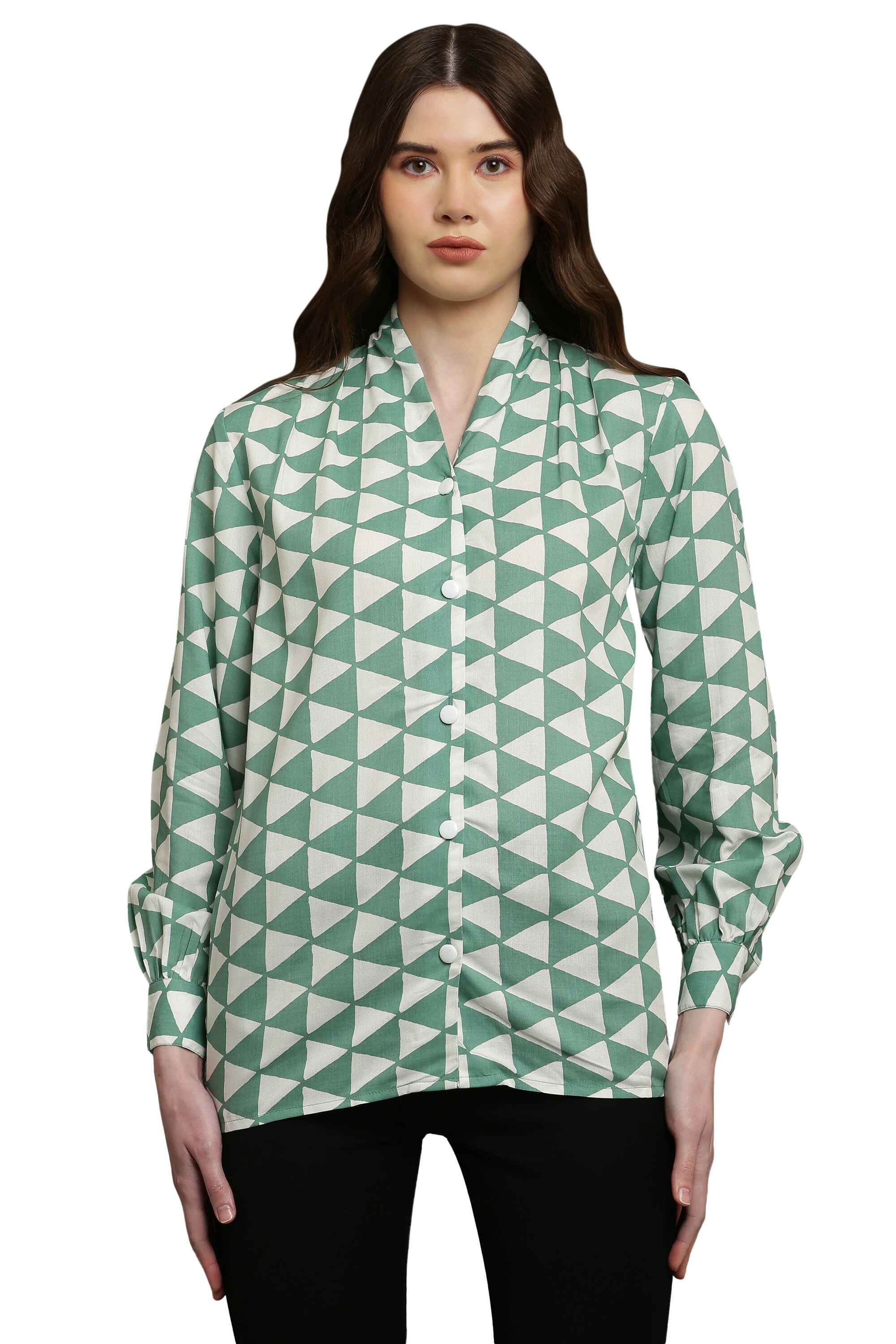Geometric Printed Shirt 