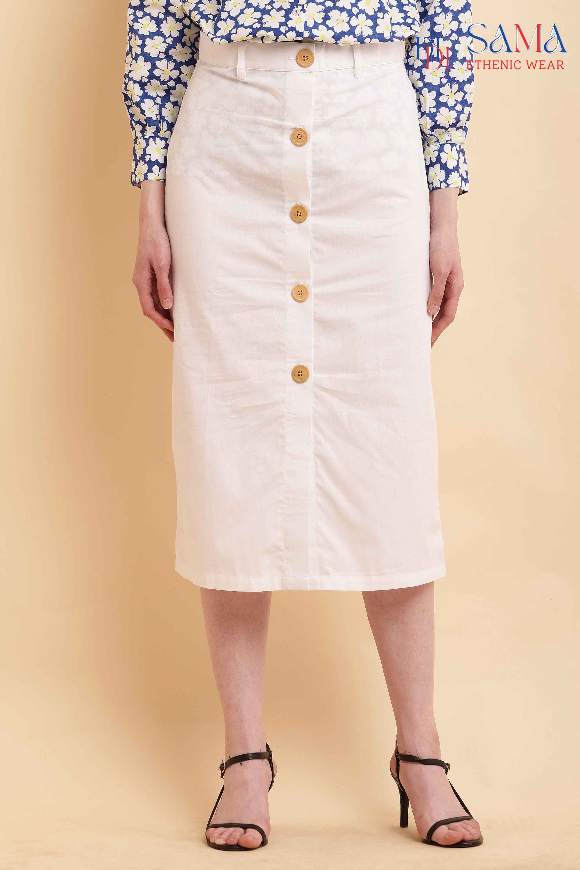 Designer Cotton Skirt 