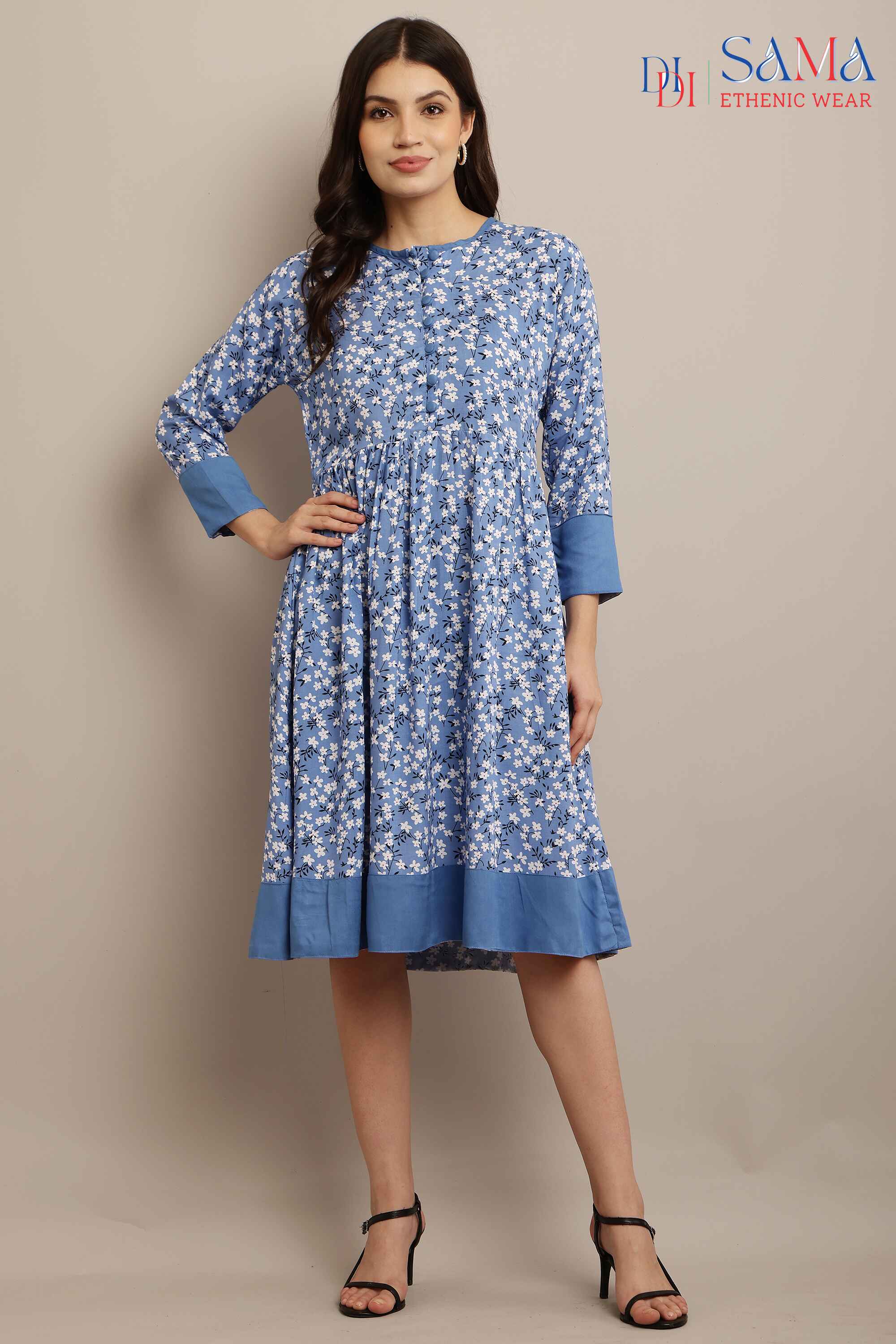 Designer Frock Style Kurti 